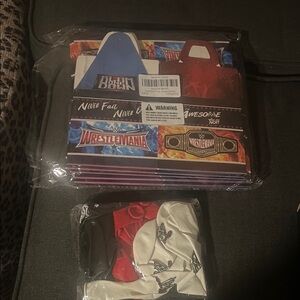 WrestleMania Themed Party Supplies